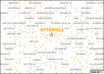 map of Mitterfeld