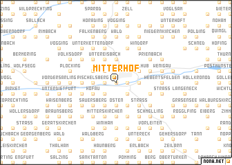 map of Mitterhof