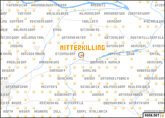 map of Mitterkilling