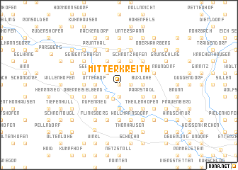 map of Mitterkreith