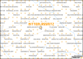 map of Mitterlassnitz