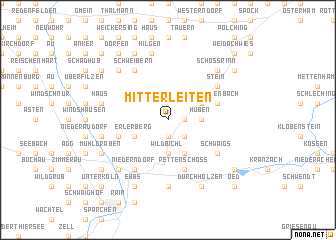 map of Mitterleiten