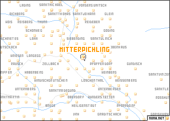 map of Mitterpichling