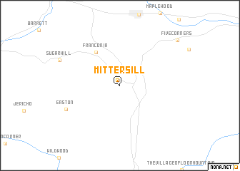 map of Mittersill