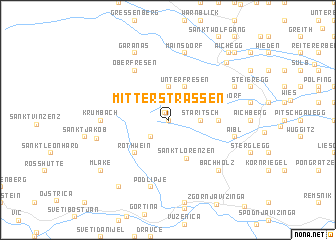 map of Mitterstrassen