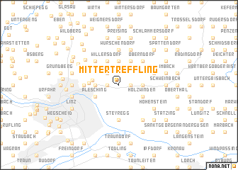 map of Mittertreffling