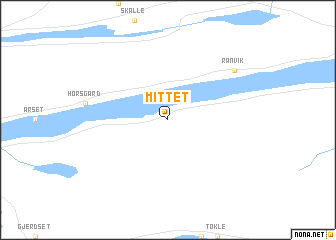map of Mittet