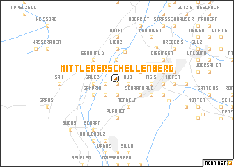 map of Mittlerer Schellenberg