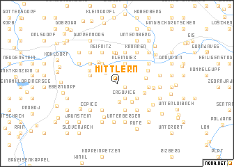 map of Mittlern