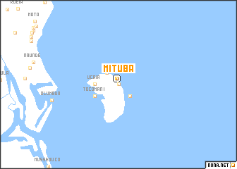 map of Mituba