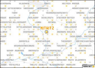 map of Mitwitz