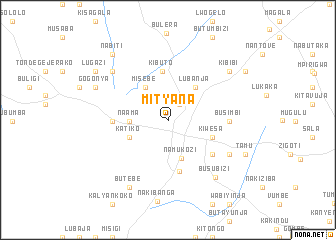 Map Of Mityana District Mityana (Uganda) Map - Nona.net