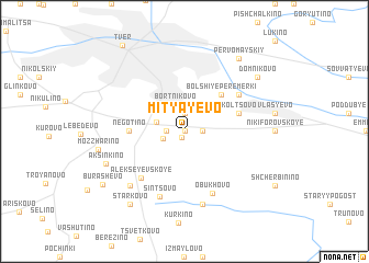 map of Mityayevo