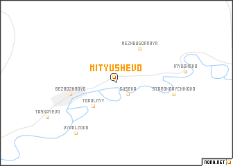 map of Mityushevo