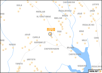 map of Miua