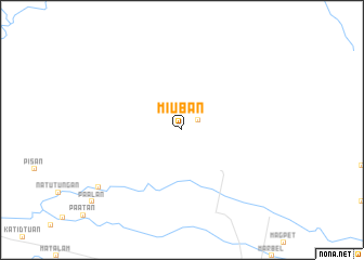 map of Miuban