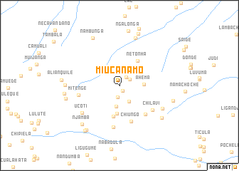 map of Miucanamo