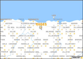 map of Miudes