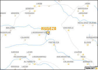 map of Miudeza