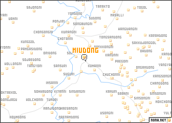 map of Miu-dong