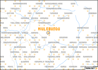 map of Miulebundu