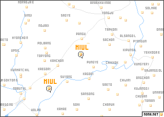 map of Miul
