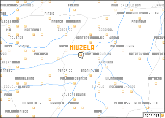 map of Miuzela