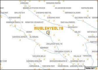 map of Mīvaleh-ye ‘Olyā