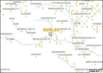 map of Mīvaleh