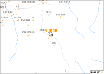 map of Mīvar