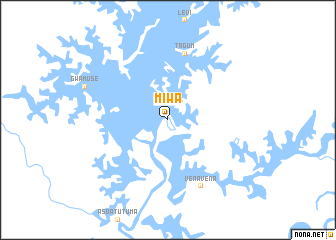 map of Miwa