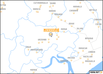 map of Mixixine