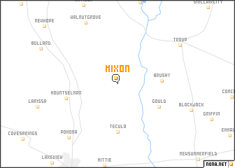 map of Mixon