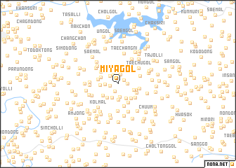 map of Miya-gol