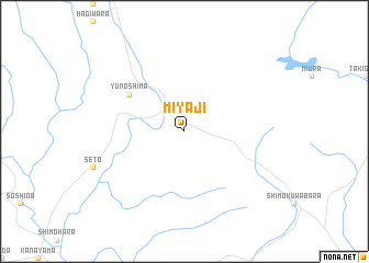 map of Miyaji