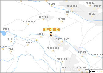 map of Miyakami