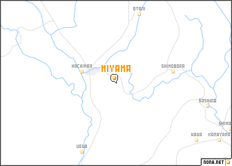 map of Miyama
