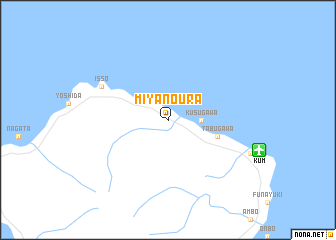 map of Miyanoura