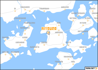 map of Miyaura