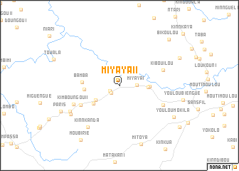 map of Miyaya II