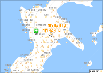 map of Miyazato