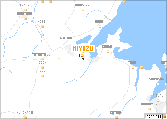 map of Miyazu