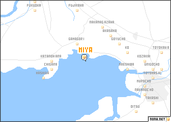 map of Miya