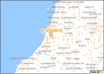 map of Mîyé ou Mîyé