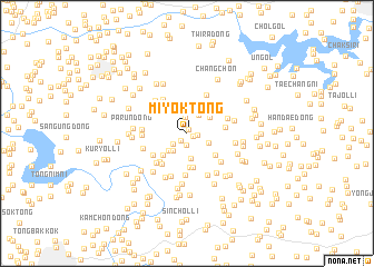 map of Miyŏk-tong