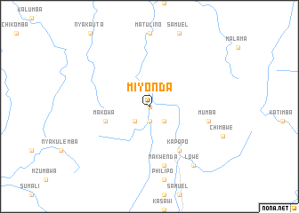map of Miyonda