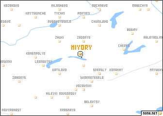 map of Miyory