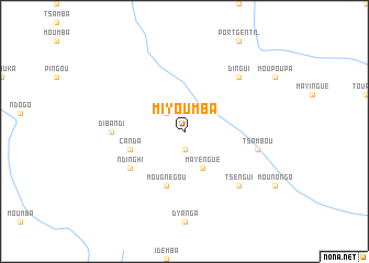 map of Miyoumba