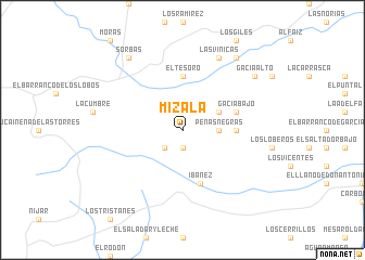 map of Mizala