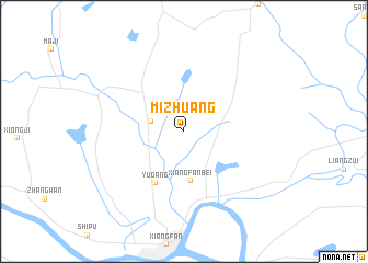 map of Mizhuang